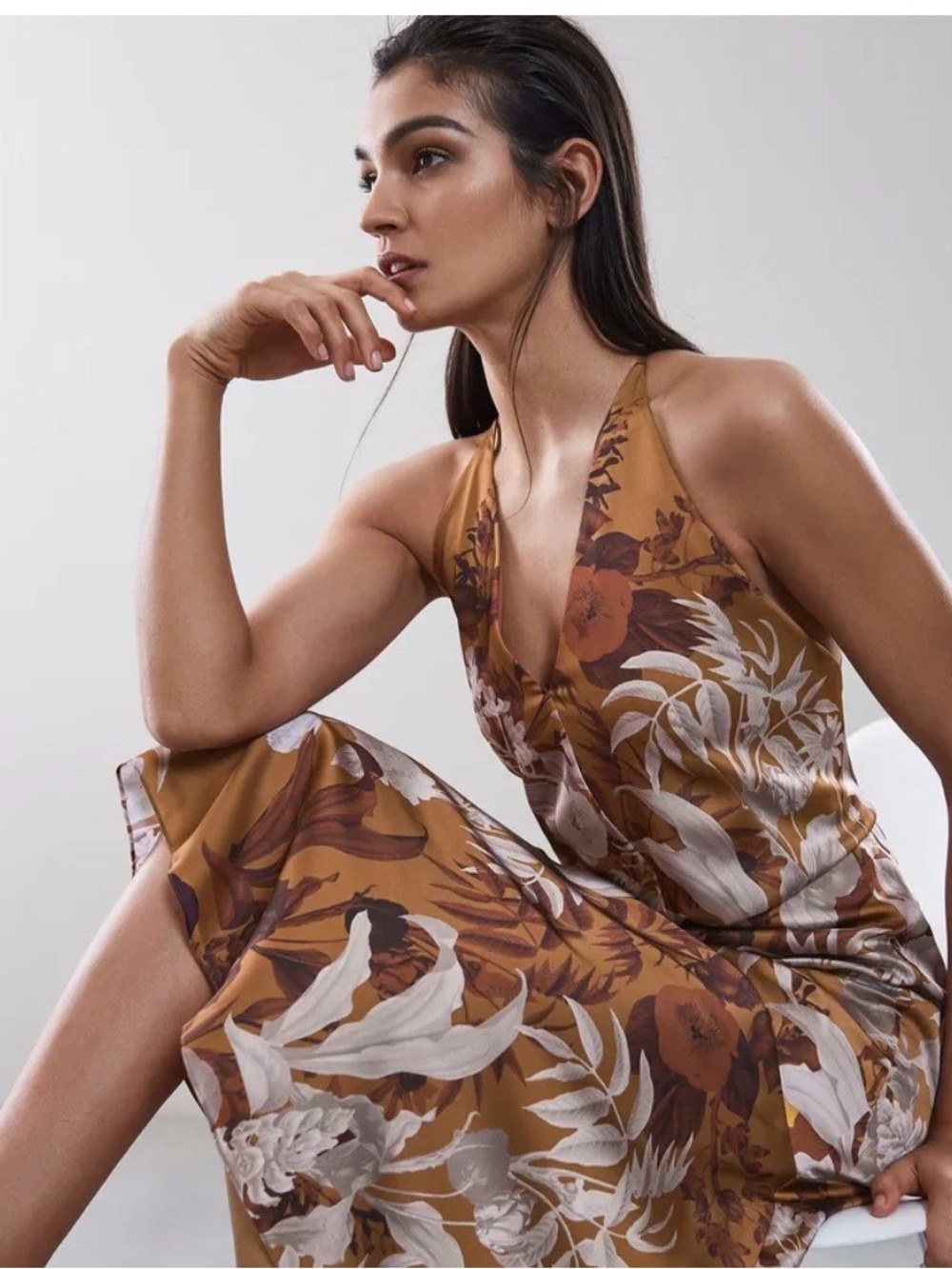 Reiss Anabela Strappy Back Midi
Dress. Size 4